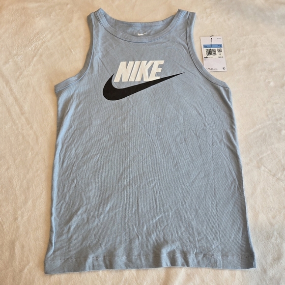 Nike Other - Nike Kids Sportswear Essential Tank Top Blue Size Medium FV5325-440 New